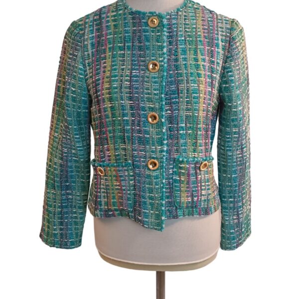 Chaqueta Chanel multicolor Monica Lendinez