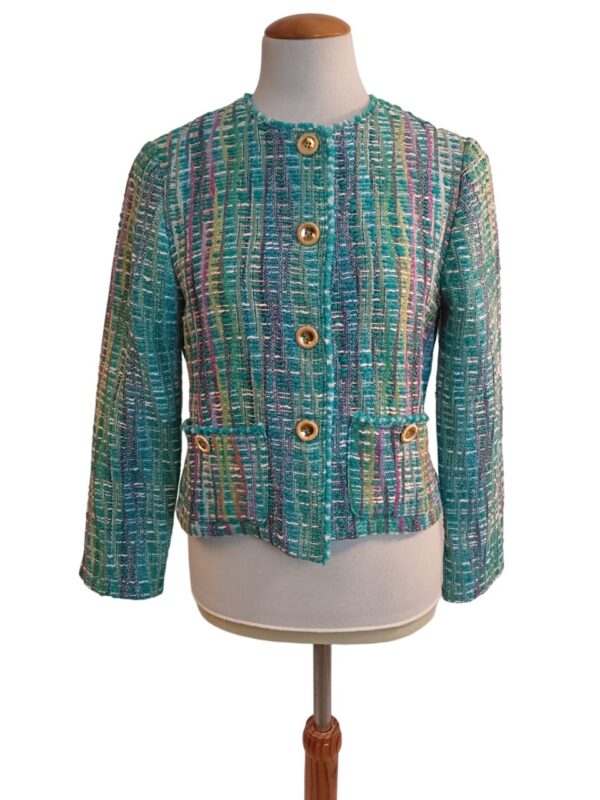 Chaqueta Chanel multicolor Monica Lendinez