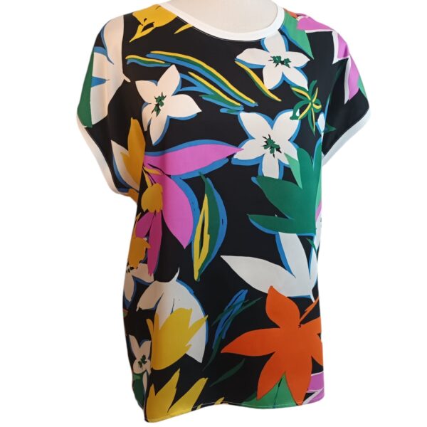 Top multicolor seda Joseph Ribkoff